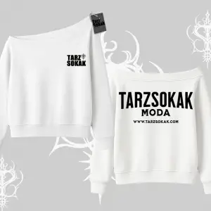 Cafe - Butik - Galeri vb işyerlerine  Kadın KAYIK YAKA Sweatshirt