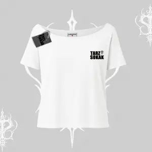 Cafe - Butik - Galeri vb işyerlerine  Kadın KAYIK YAKA T-shirt