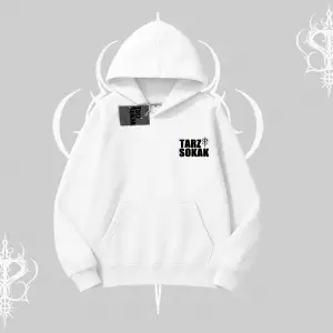 Cafe - Butik - Galeri vb işyerlerine  UNİSEX Kapşonlu Sweatshirt