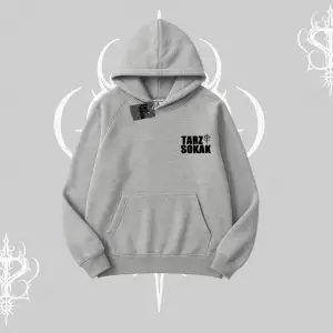 Cafe - Butik - Galeri vb işyerlerine  UNİSEX Kapşonlu Sweatshirt