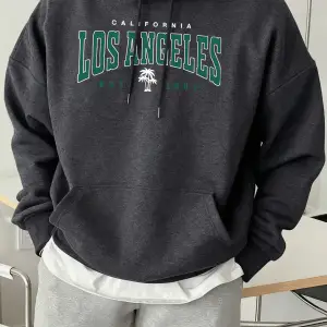 California Est 1989 Baskı Moda Kapüşonlu Üst Unisex Sonbahar Polar Giysiler Gevşek Cepli Tişö