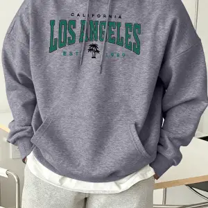 California Est 1989 Baskı Moda Kapüşonlu Üst Unisex Sonbahar Polar Giysiler Gevşek Cepli Tişö