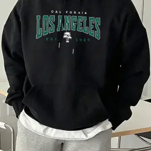 California Est 1989 Baskı Moda Kapüşonlu Üst Unisex Sonbahar Polar Giysiler Gevşek Cepli Tişö