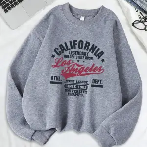 California Oakland Atletik Baskılar Tişörtü Kadın Gevşek Rahat Hoodies Polar Sıcak Bisiklet Y