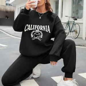 California Tennis Dijital Baskılı Kışlık UNİSEX Eşofman Takımı