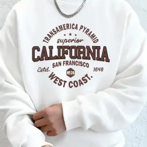 California West Coast Prints Erkek Kapüşonlular Sonbahar Gevşek Tişörtü Hip Hop Bisiklet Yaka