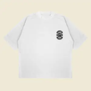 Californiala Baskılı Oversize Unisex Pamuklu Nefes Alan Kalın Kumaşlı