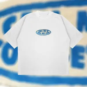 Call Me If You Get Lost Oversize Unisex Pamuklu Nefes Alan Kalın Kumaşlı