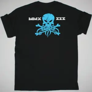 CARAVAN WATERLOO LILY NEW WHITE T-SHIRT ÖN VE ARAKA BASKILI