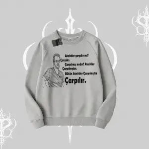 Çarpılır mı? Çarpılmıştır. Biskilet Sweatshirt