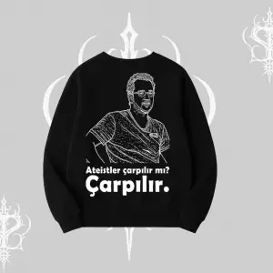 Çarpılır mı? Çarpılmıştır. Biskilet Sweatshirt
