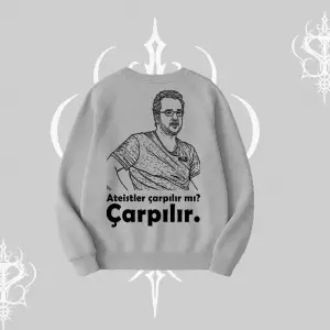 Çarpılır mı? Çarpılmıştır. Biskilet Sweatshirt