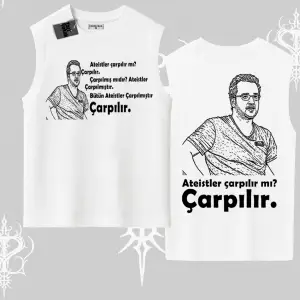 Çarpılır mı? Çarpılmıştır. Kolsuz Tshirt