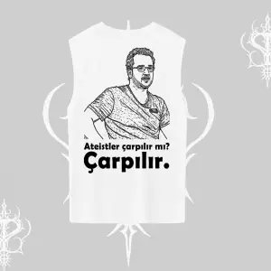 Çarpılır mı? Çarpılmıştır. Kolsuz Tshirt