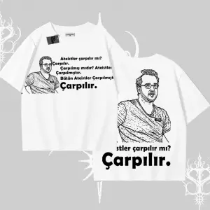 Çarpılır mı? Çarpılmıştır. Oversize Tshirt