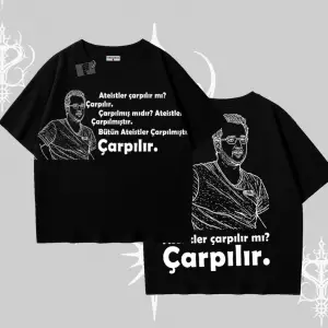 Çarpılır mı? Çarpılmıştır. Oversize Tshirt