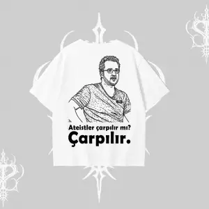 Çarpılır mı? Çarpılmıştır. Oversize Tshirt