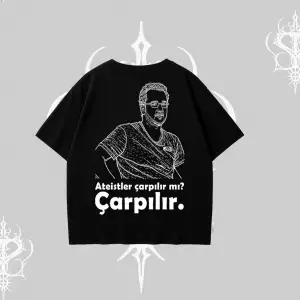 Çarpılır mı? Çarpılmıştır. Oversize Tshirt
