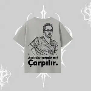 Çarpılır mı? Çarpılmıştır. Oversize Tshirt