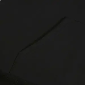 Cartoon And Korean Letter Graphic Drawstring Lined Hoodie Siyah