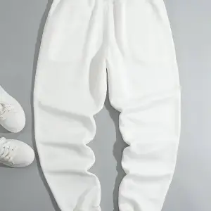 Cartoon & Slogan Graphic Drawstring Waist Eşofman Altı