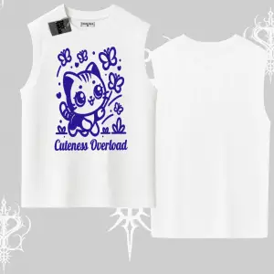 Catronaut Kedi Baskılı Kapşonlu Sweatshirt