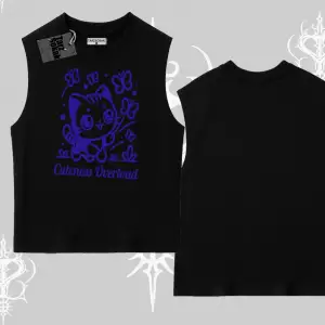 Catronaut Kedi Baskılı Kapşonlu Sweatshirt