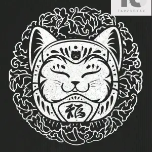 Catsneeze Goth Sloganı Kafatası Grafikli Drop Omuz Tişörtü