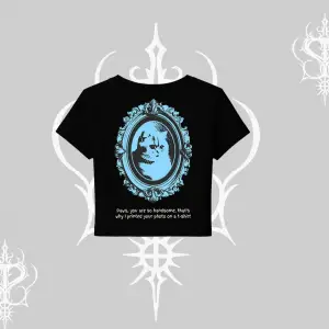 Çerçeveli Kedi Baskılı Babby Tee Tshirt