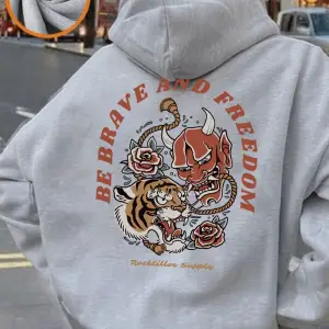 Cesur Olun ve Özgür Olun Baskılı Kapüşonlu Üstler Kadınlar İçin Kışlık Polar Sıcak Kazaklar T