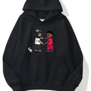 C.hearts ünisex oversize sweatshirt siyah