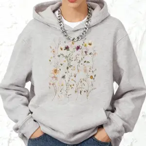 Çiçek Kümeleri Baskılar Pamuk Kapüşonlular Kadın Kış Gevşek Tişörtü Polar Sıcak Koşu Kazak Ra