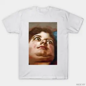 Çift Çene Enerji Tişörtü Erkekler Kadınlar İçin %100 Pamuklu Tişörtler 3XS-3XL Üstler 1224-2