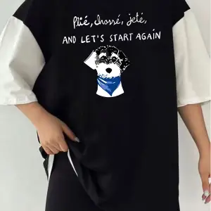 Çift Renk HAV Baskılı Unisex Tshirt