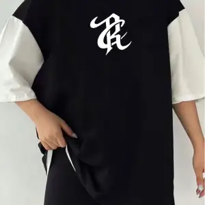 Çift Renk TS Baskılı Unisex Tshirt