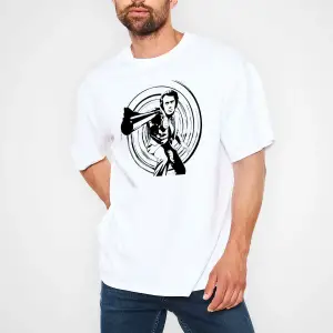 Clint Eastwood Beyaz Unisex Tişört T-Shirt