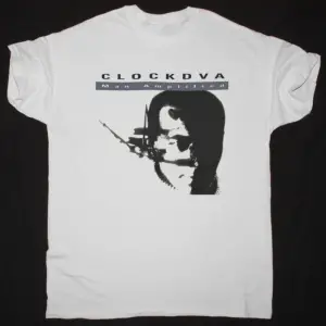 CLOCK DVA MAN-AMPLIFIED NEW WHITE T-SHIRT