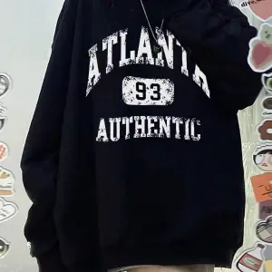 Coke serisi Letter Graphic Drop Shoulder Pullover