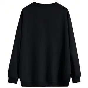 Coke serisi Letter Graphic Drop Shoulder Pullover