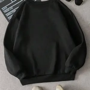 Colorado Baskılı Üç İplik Unisex Oversize Sweatshirt Siyah