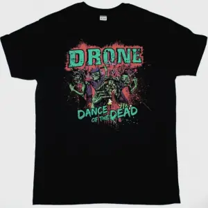 CONAN FIRE AND DEATH NEW BLACK T-SHIRT ÖN VE ARAKA BASKILI