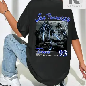 Coolane Figürlü ve Sloganlı Grafik Düşük Omuzlu Tişört