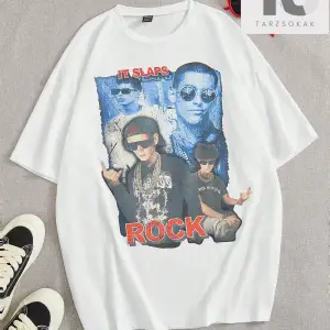 Coolane Figürlü ve Sloganlı Grafik Düşük Omuzlu Tişört