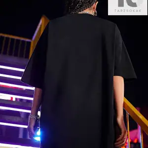 Coolane İskelet El Baskılı Büyük Boy Tişört