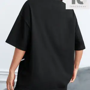 Coolane Letter Grafik Düşük Omuz Oversize Tişört