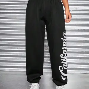 Coolane Letter Graphic Elastic Waist 4 Mevsim Eşofman