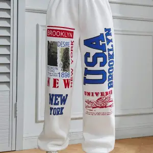 Coolane Letter Graphic Elastic Waist 4 Mevsim Eşofman