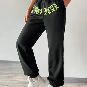 Coolane Letter Graphic Elastic Waist 4 Mevsim Eşofman