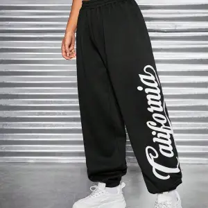 Coolane Letter Graphic Elastic Waist 4 Mevsim Eşofman