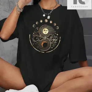 Coolane Wings Baskılı Düşük Omuzlu Büyük Boy Tişört